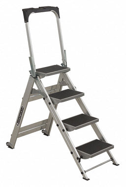 Step Stool 56 Overall H 4 Steps