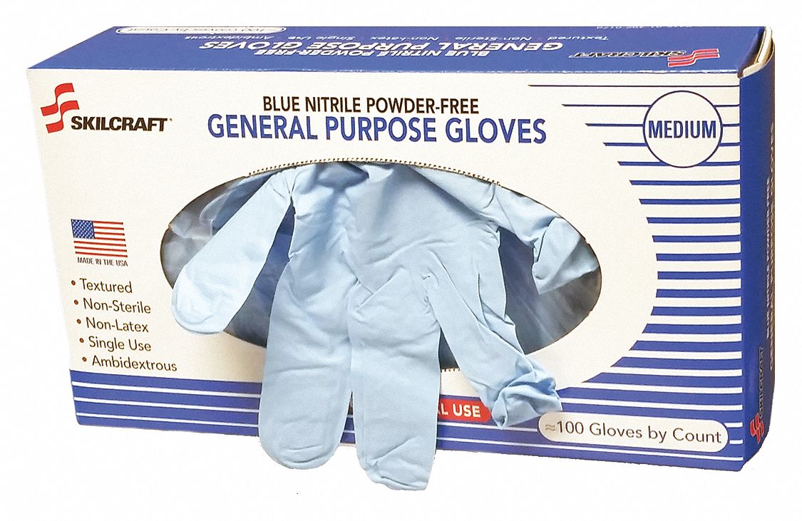 Disposable Gloves Nitrile M PK100