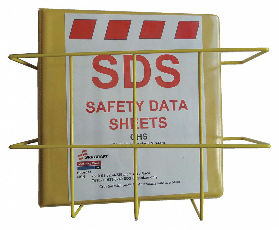 SDS Binder Holder English 9 Hx13-1/2 W