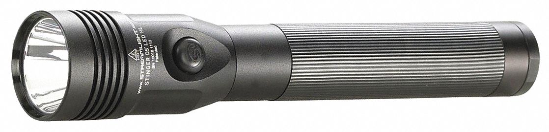 Tactical Flashlight Aluminum Black 800lm