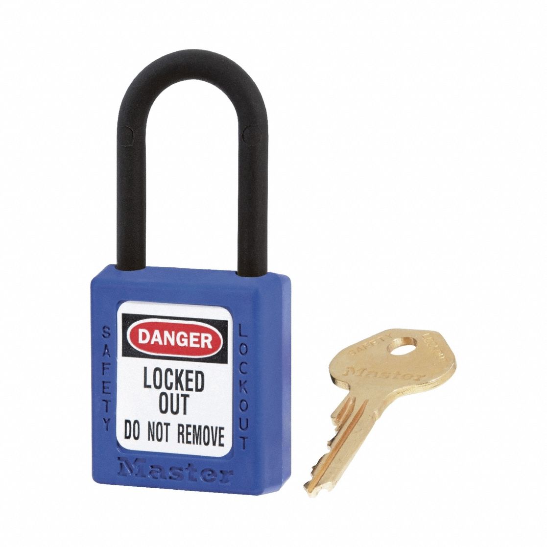 D1942 Lockout Padlock KD Blue 1-3/4 H
