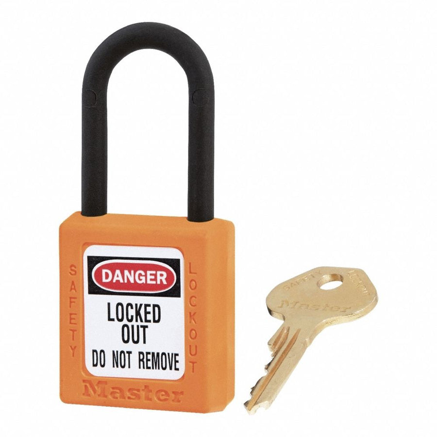 Lockout Padlock KA Orange 1-3/4 H