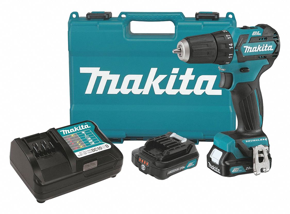 Drill Kit Cordless 1 500 RPM 12V DC