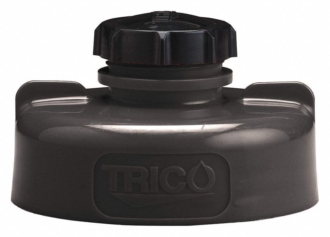 Storage Lid Black Plastic 6 in H