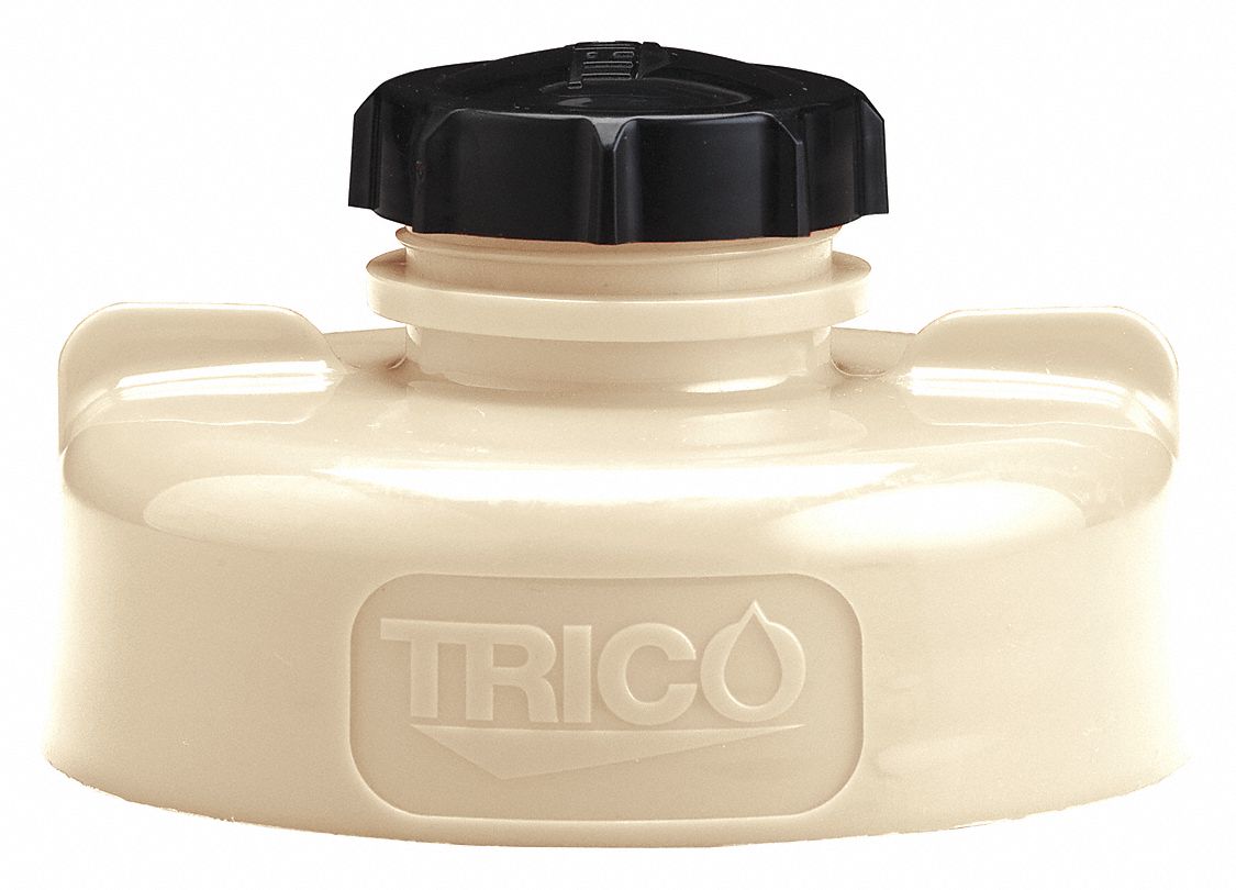 Storage Lid Tan Plastic 6 in H