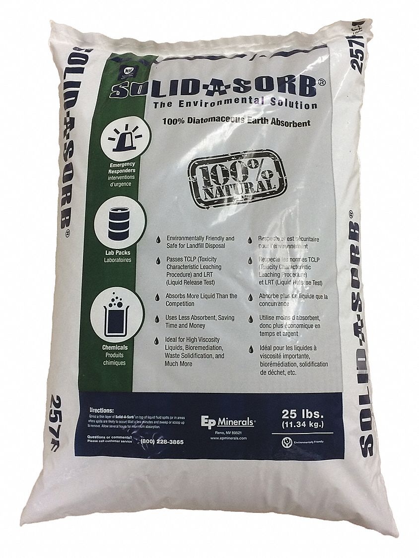 Absorbent 25 lb Diatomaceous Earth