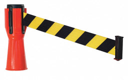 Retracta-Cone Topper Black and Yellow