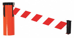 Barrier Tape Red/White Diagonal 2 lb.