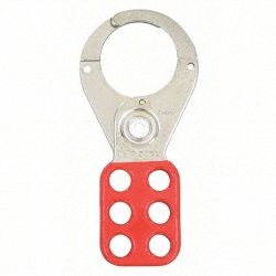 Lockout Hasp Snap-On Red Steel 5in. L