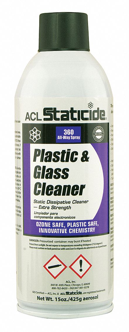 Glass and Plastic Cleaner 14 oz