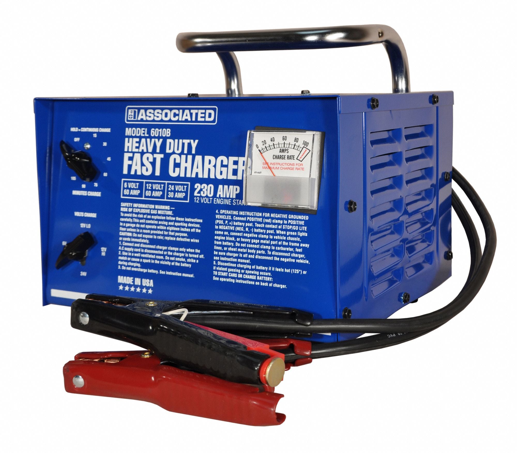 Battery Charger 6/12/24V