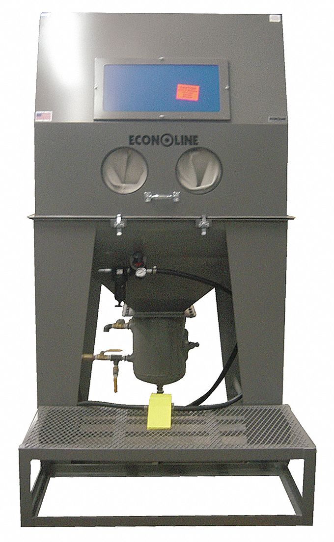 Abrasive Blast Cabinet Pressure Feed