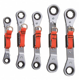 Box End Wrench Set Fll Plsh Offset SAE
