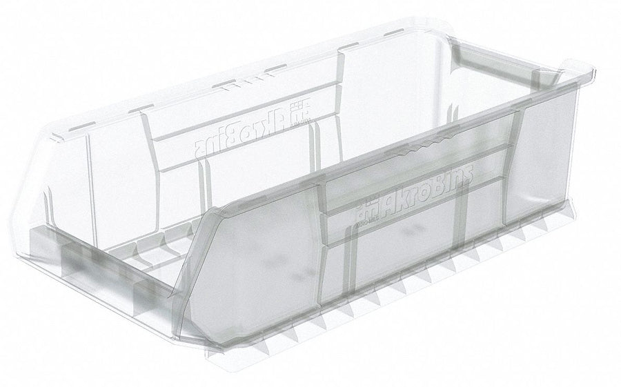 Super Size Bin Clear Plastic 7 in