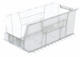 Super Size Bin Clear Plastic 10 in