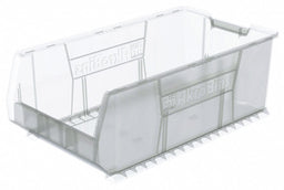Super Size Bin Clear Plastic 11 in