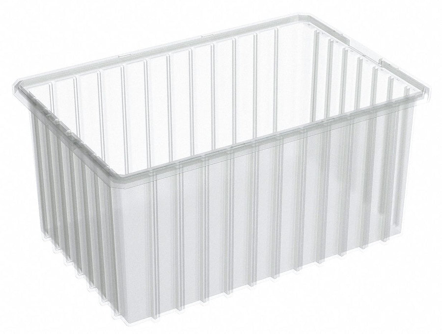 F8532 Divider Box Clear Polymer 18