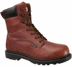 8-Inch Work Boot M 9 1/2 Brown PR