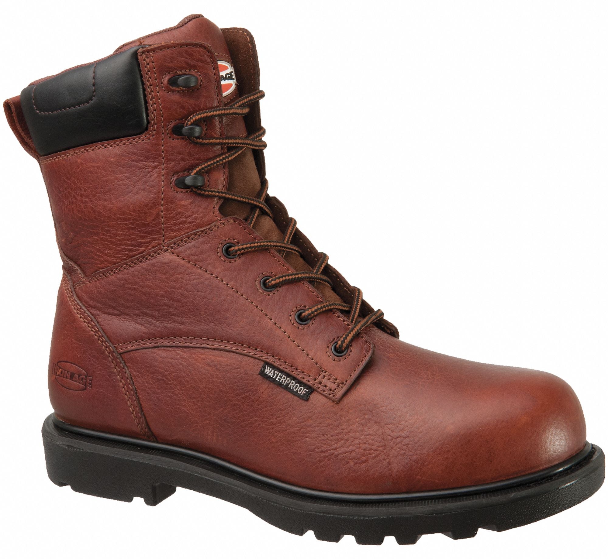 8-Inch Work Boot W 9 Brown PR