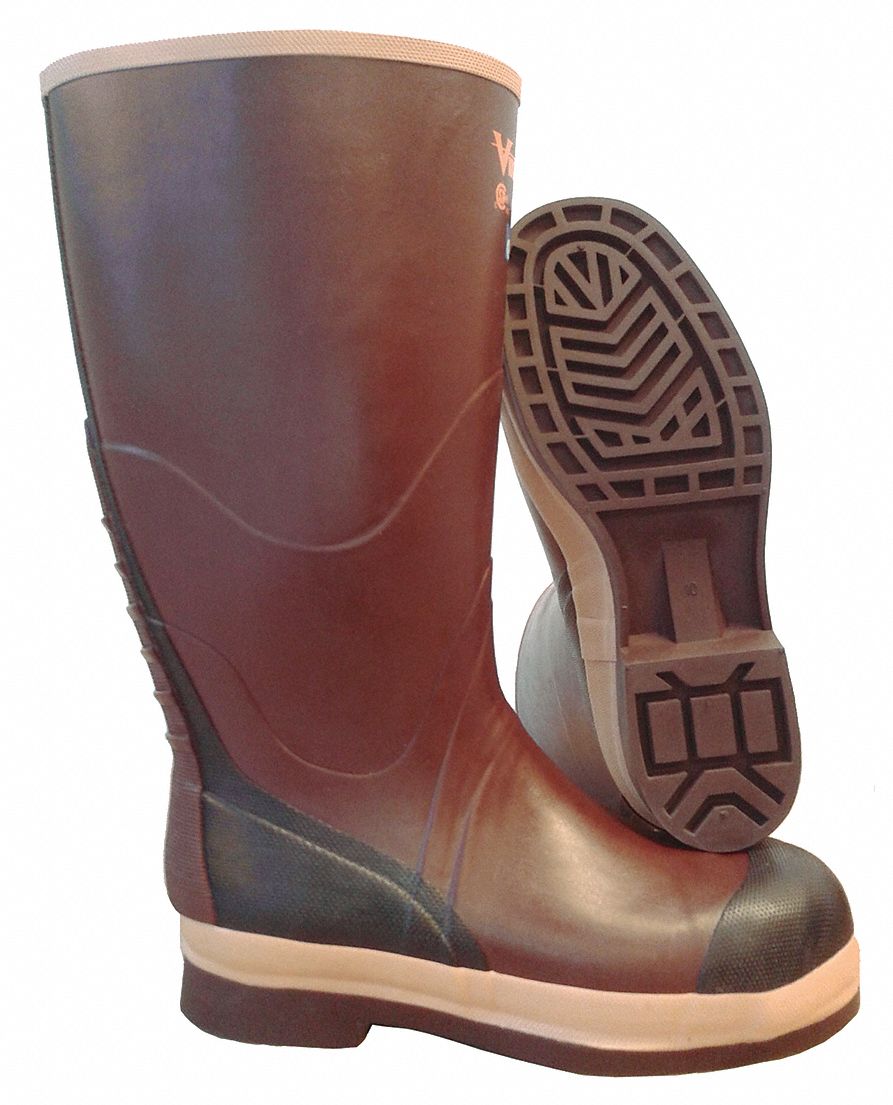 H2343 Rubber Boot Unisex 7 Knee Brown PR