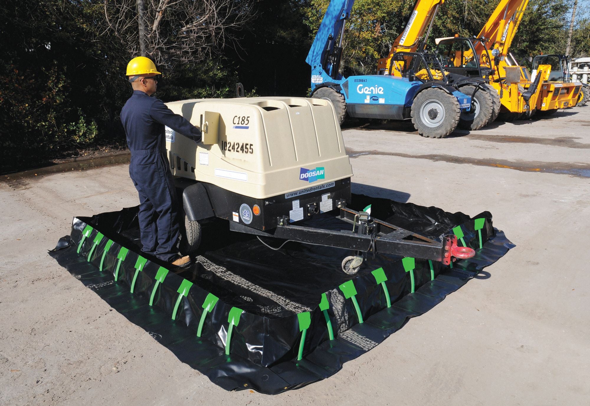 Spill Containment Berm 792 ft L