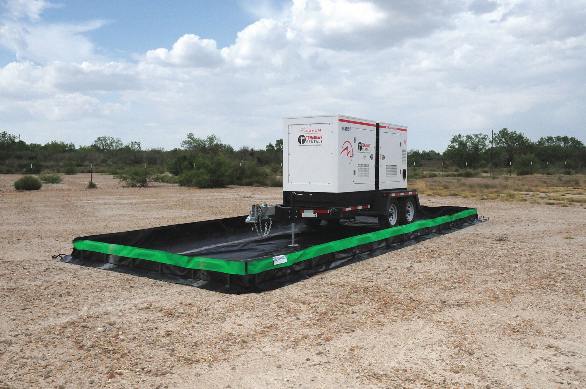 Spill Containment Berm 180 ft L