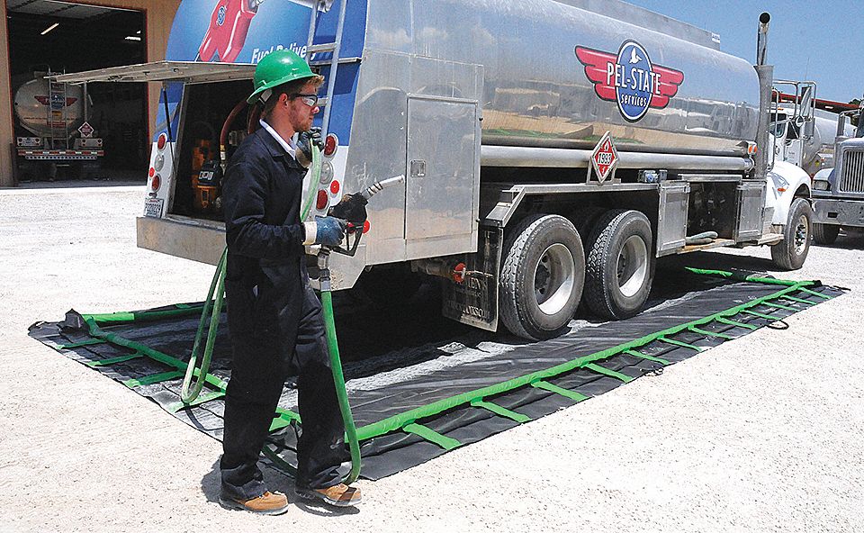 Spill Cont. Berm Rapid Rise 5385 gal