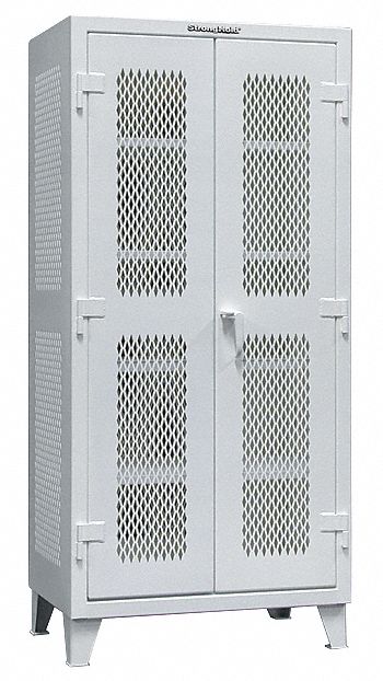 Strg Cab 78 x72 x24 DrkGry 4Shlv
