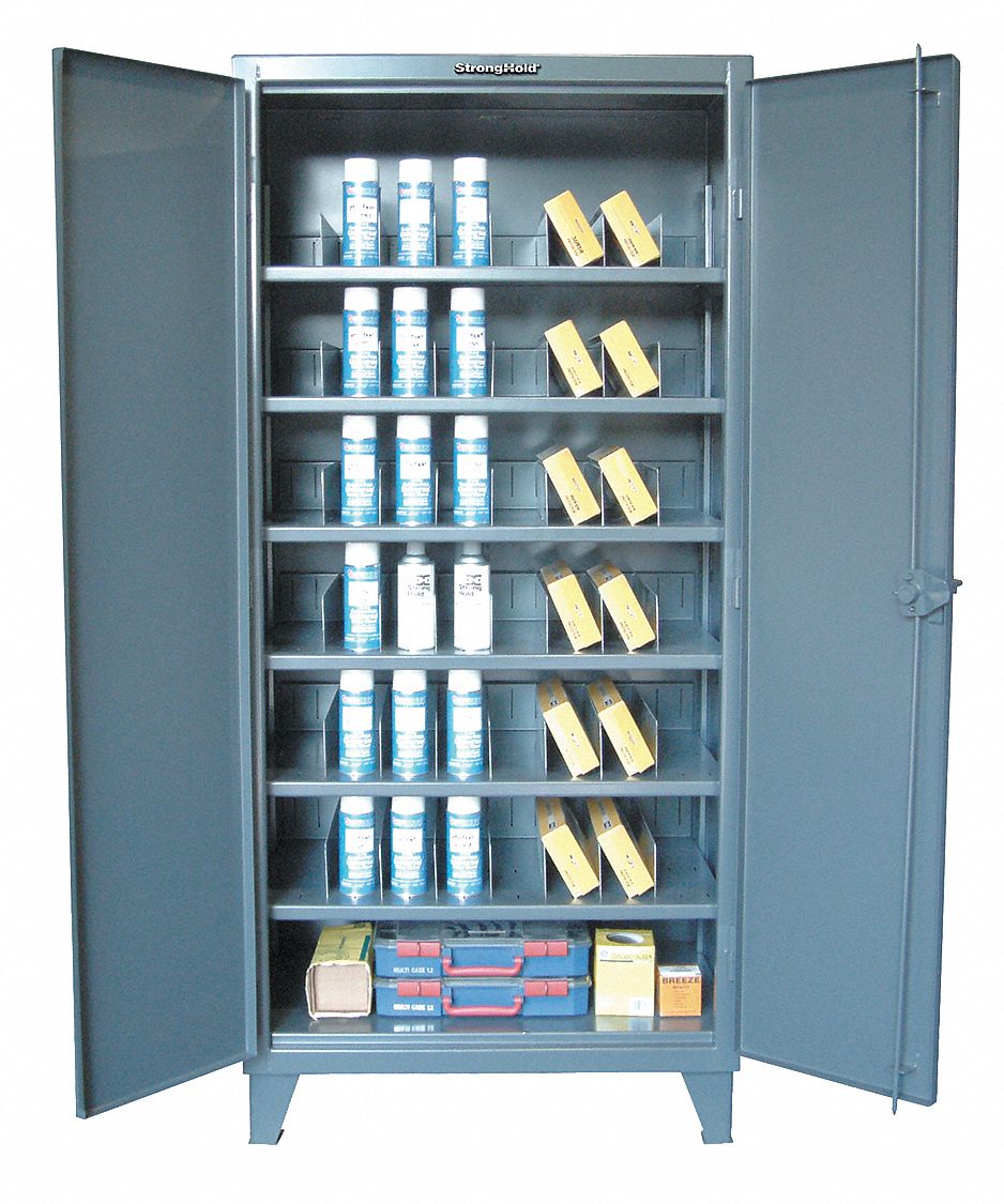 Strg Cab 78 x48 x24 DrkGry 6Shlv