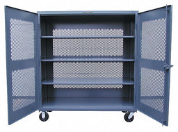 Strg Cab 67 x72 x24 DrkGry 3Shlv