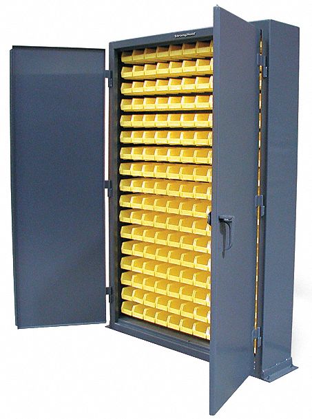 Bin Cab 72 x48 x10 DrkGry 187YlwBns