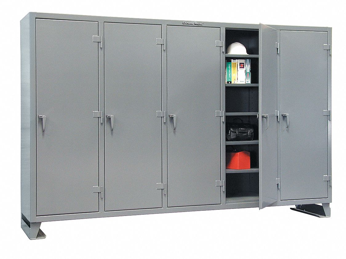 Strg Cab 78 x122 x24 Gray 25Shlv