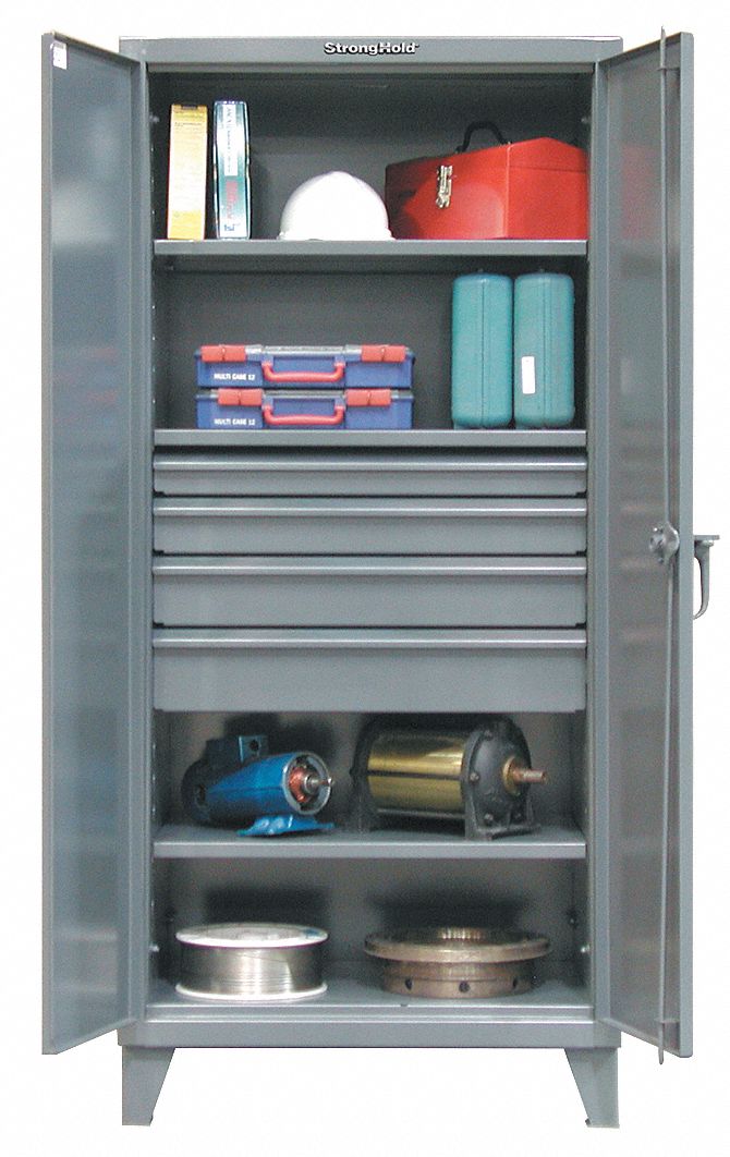 StrgCab Leg Dark Gray 78 x 36 x 24