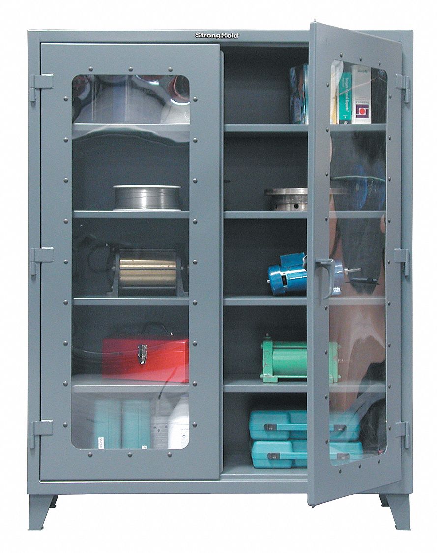 Strg Cab 78 x48 x24 DrkGry 4Shlv