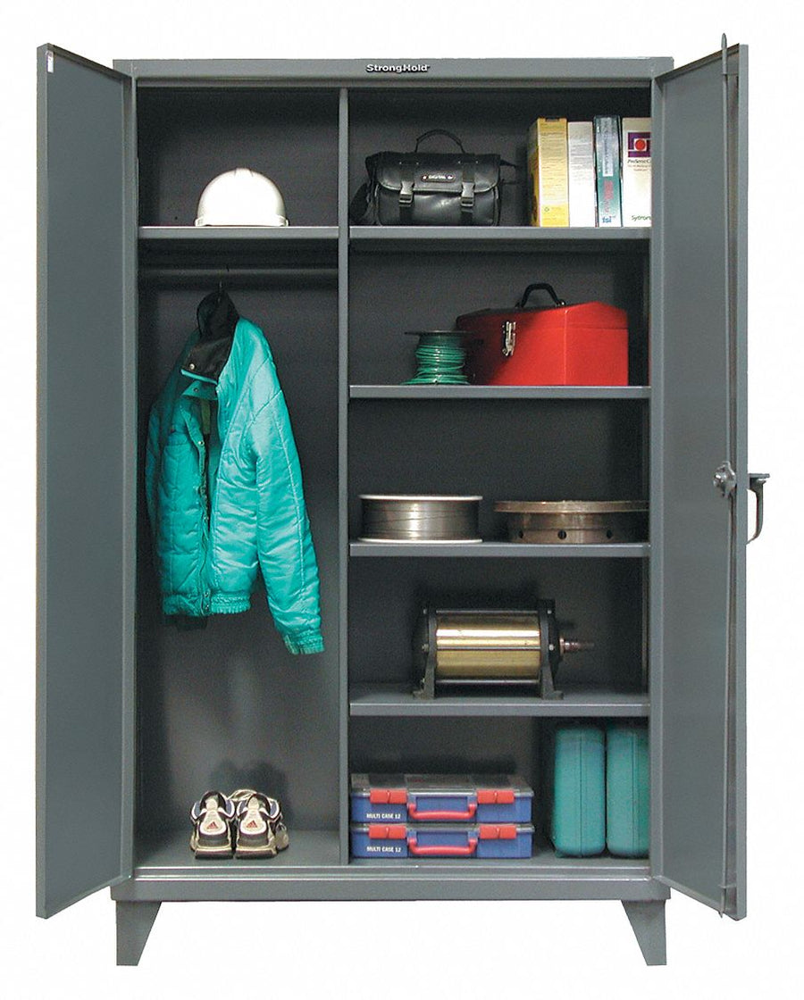 Strg Cab 78 x72 x24 DrkGry 5Shlv