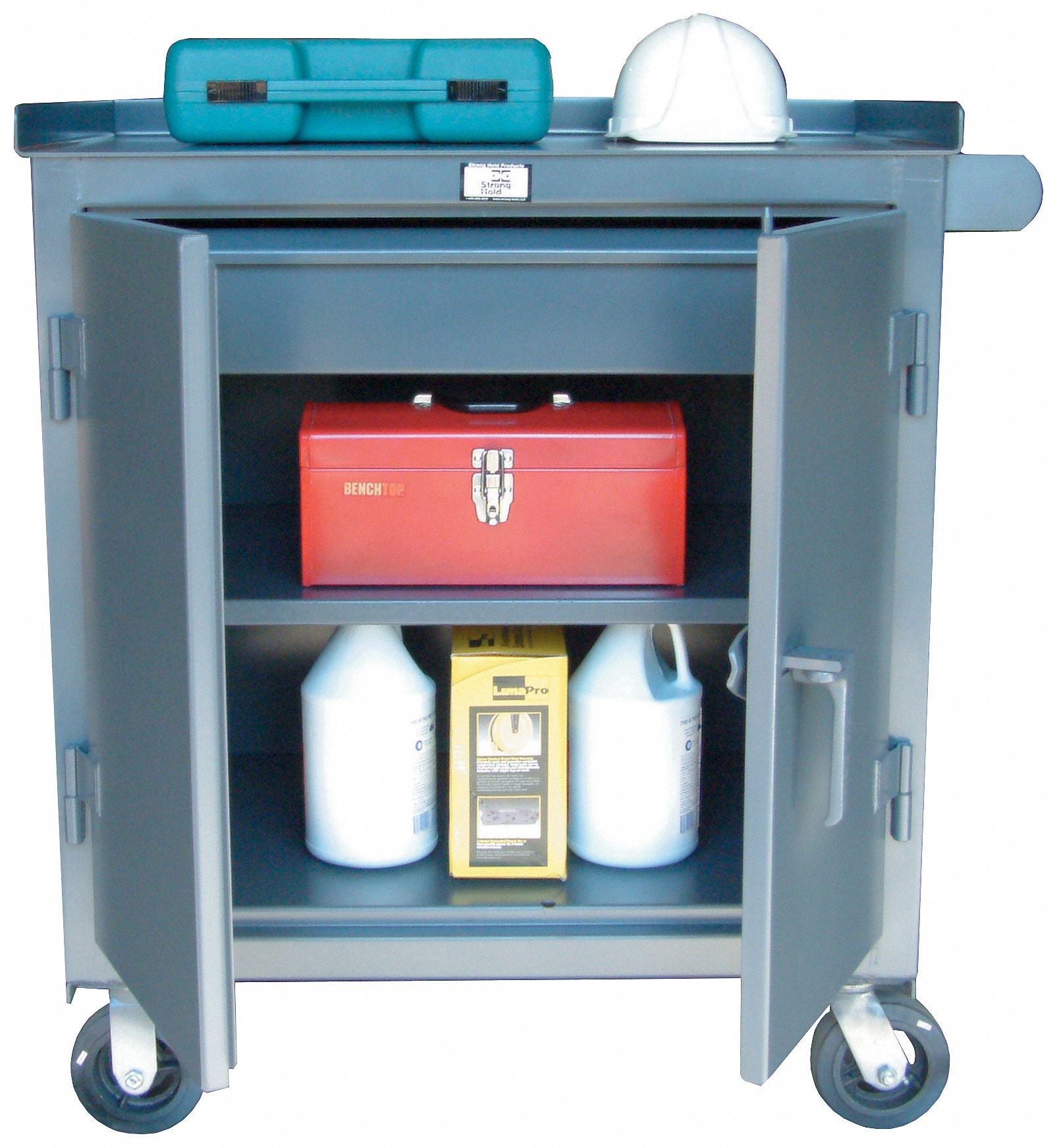 Rolling Tool Cabinet Gray Ind Prem Duty