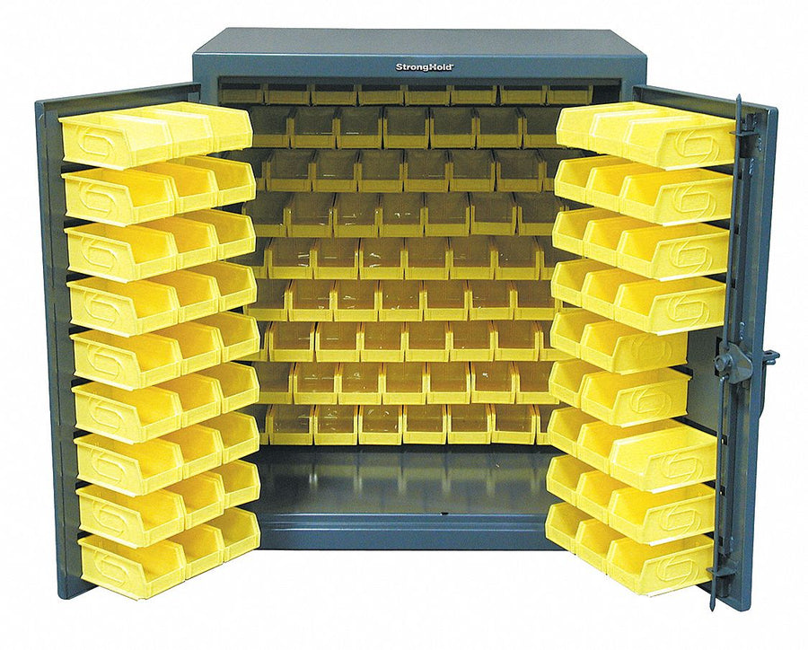 Bin Cab 42 x36 x20 DrkGry 124YlwBns