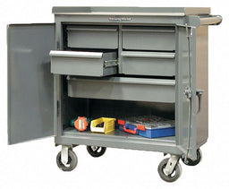 Rolling Tool Cabinet Gray Ind Prem Duty