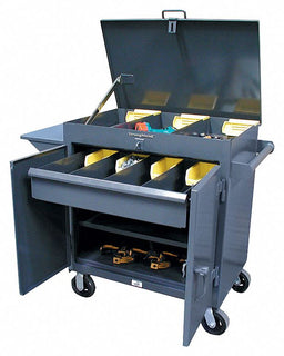 Rolling Tool Cabinet Gray Ind Prem Duty