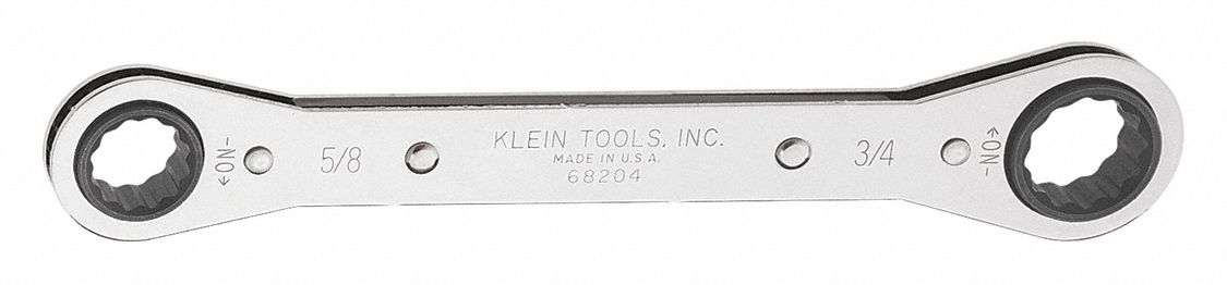 Ratcheting Box Wrench - 5/8IN x 11/16IN