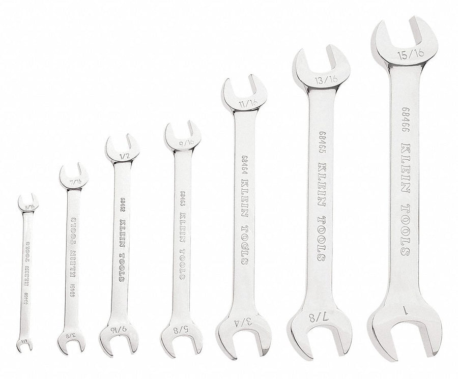 7-Piece Open-End Wrench Set