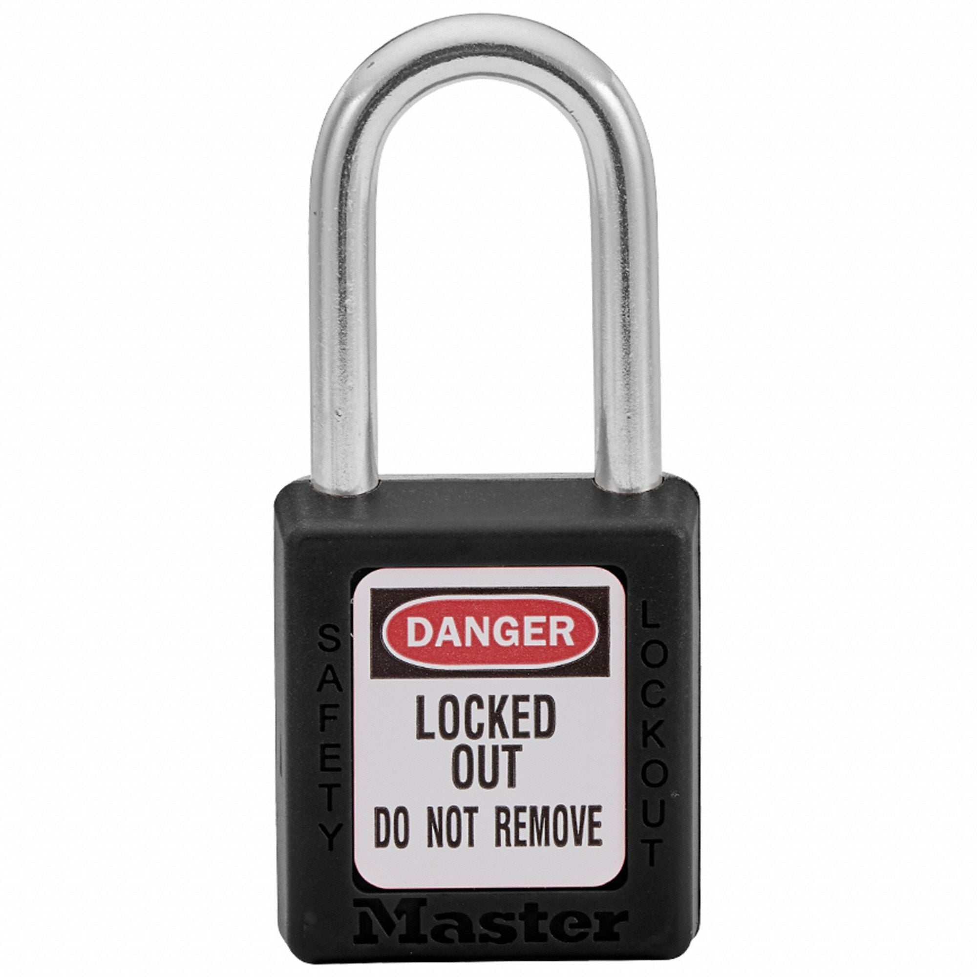 K7940 Lockout Padlock KD Black 1-3/4 H
