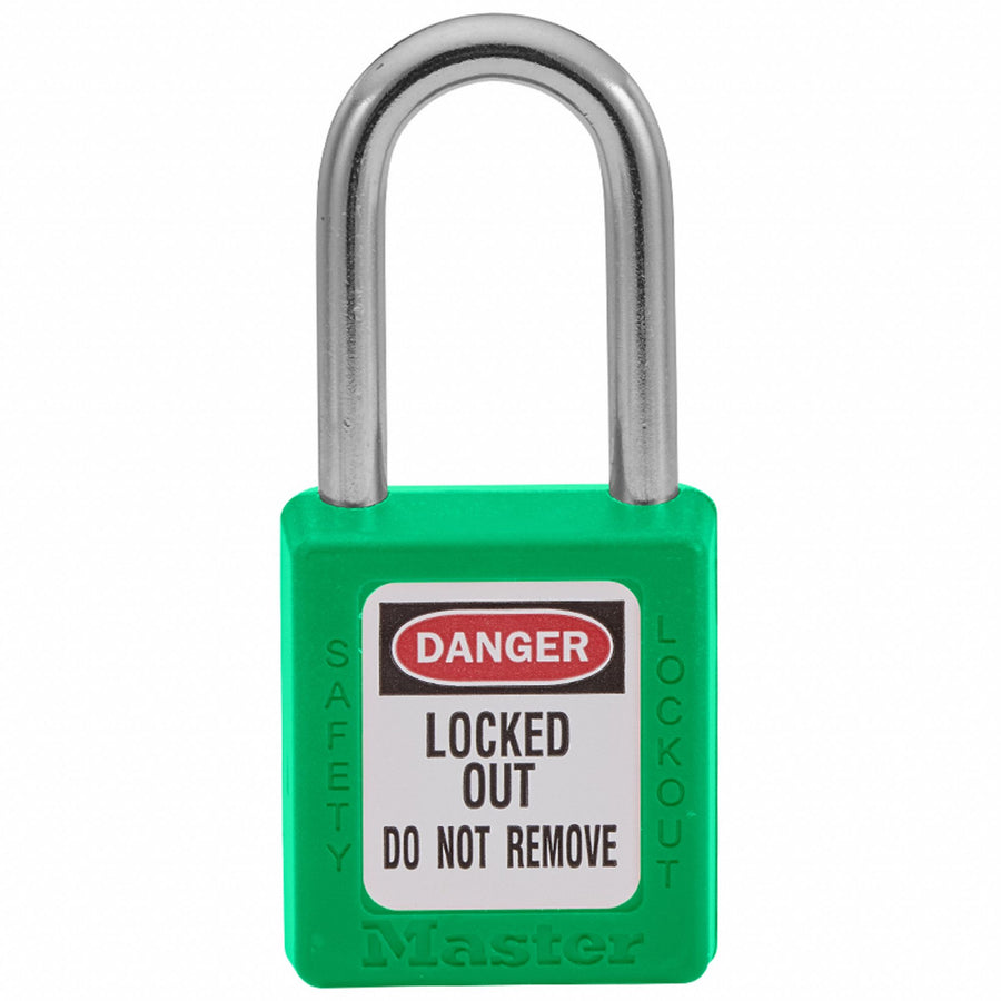 K7940 Lockout Padlock KD Green 1-3/4 H