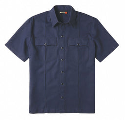 FR Untucked Uniform Shirt Navy Blue L