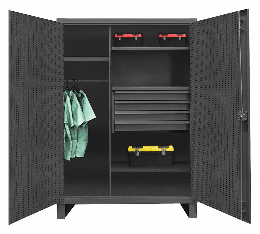 StrgCab Legs Gray 78 x 48 x 24