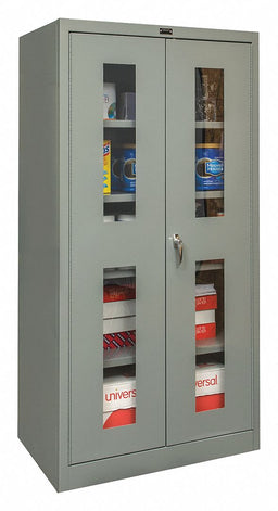 J6212 Strg Cab 72 x36 x18 DrkGry 4Shlv