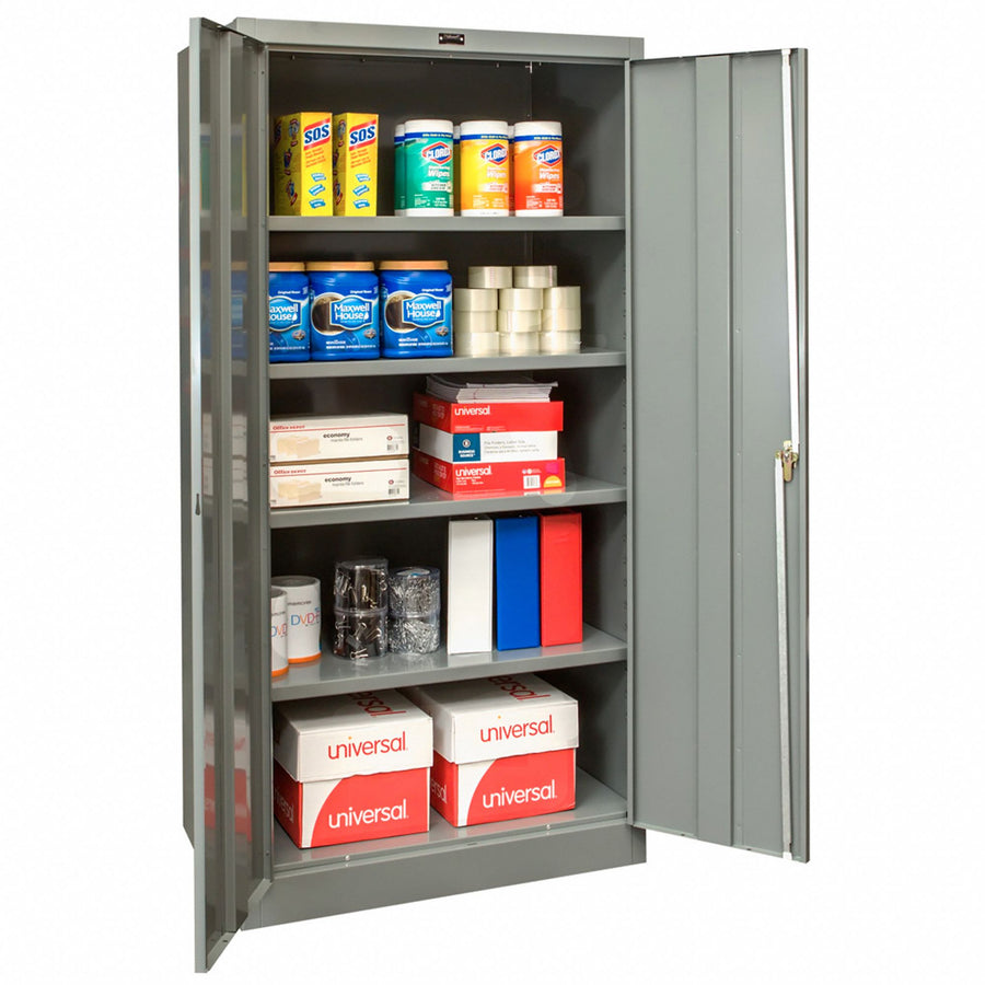J6202 Strg Cab 72 x36 x24 DrkGry 4Shlv