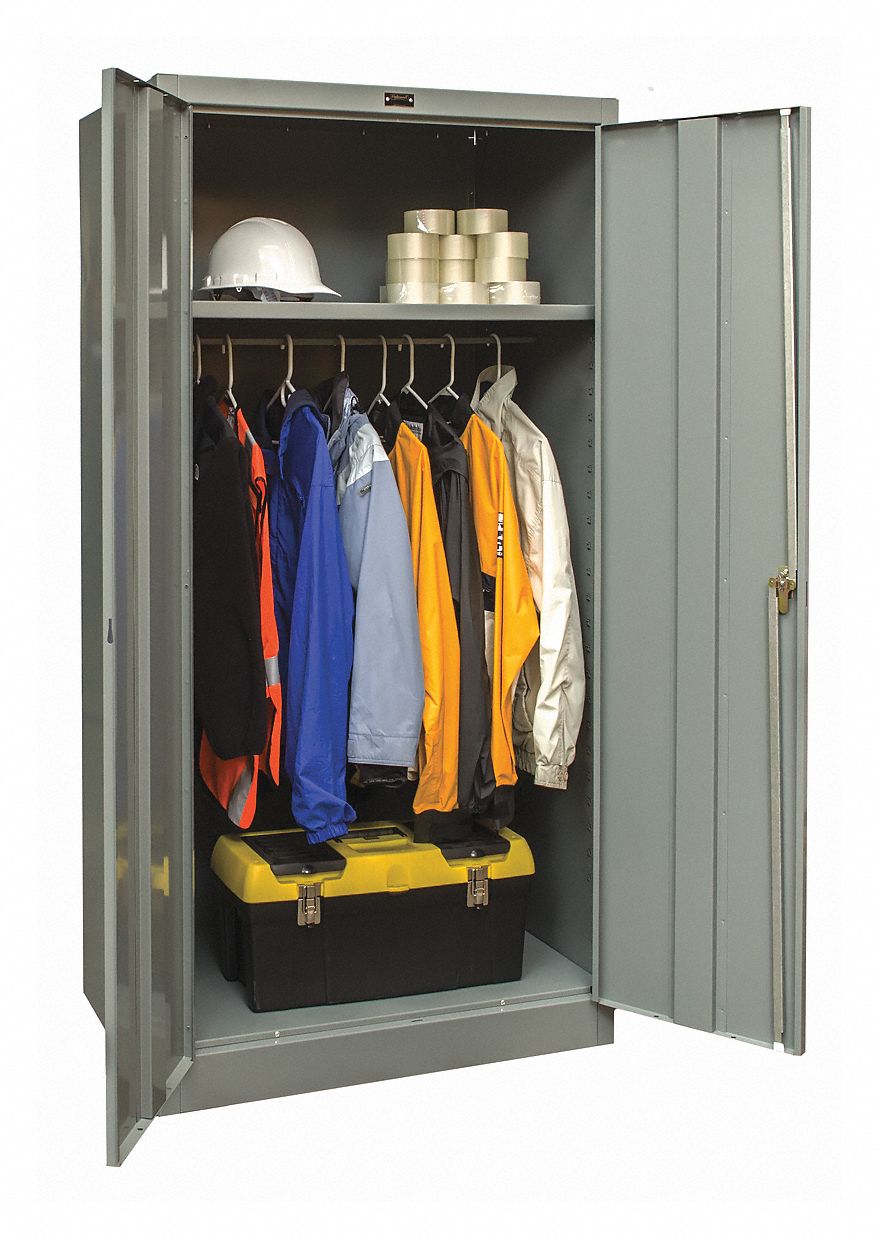Wardrobe Cabinet 72 H 36 W Gray