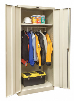 Wardrobe Cabinet 72 H 36 W Tan