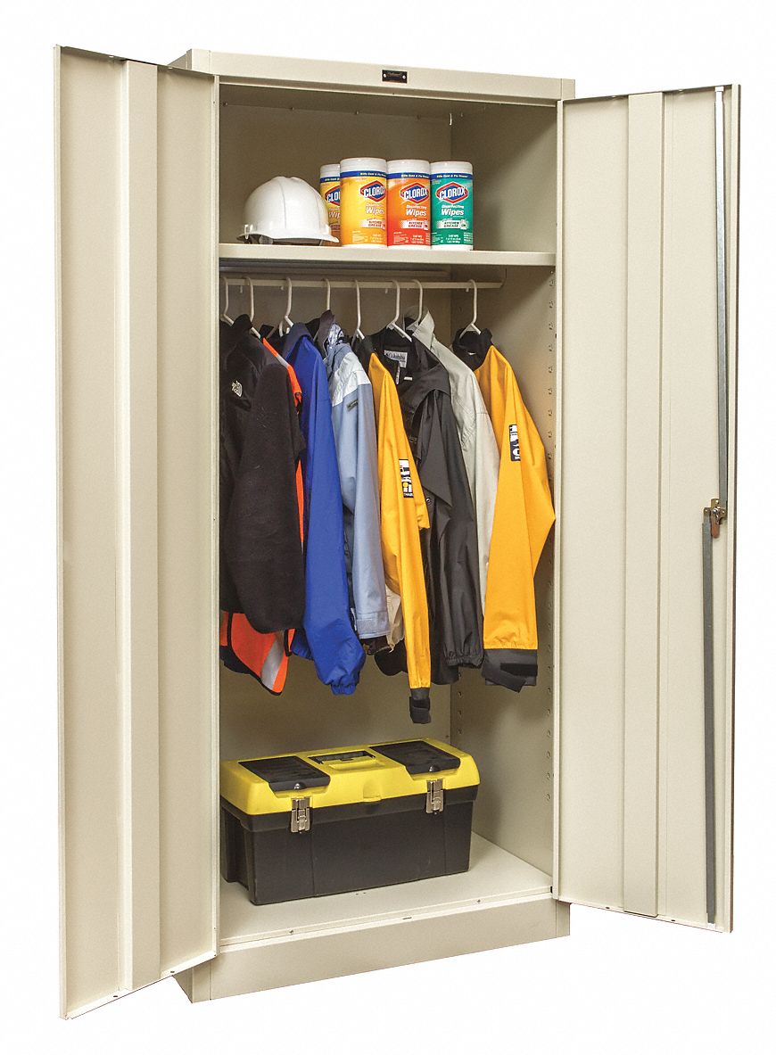 Storage Cabinet 72 x36 x24 Tan 1Shlv